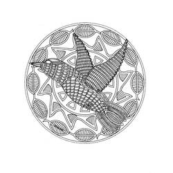 Раскраска: Мандалы животных (Мандалы) #22681 - Бесплатные раскраски для печати