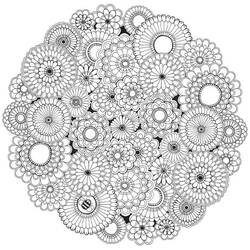 Раскраска: Антистресс (Мандалы) #126927 - Бесплатные раскраски для печати