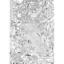 Раскраска: Арт-терапия (Мандалы) #23277 - Бесплатные раскраски для печати