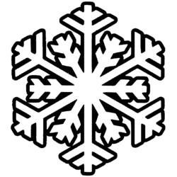 Раскраски: Мандалы-снежинки - Бесплатные раскраски для печати
