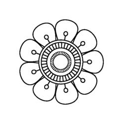 Раскраска: Цветочные мандалы (Мандалы) #117042 - Бесплатные раскраски для печати