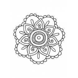 Раскраска: Мандалы для детей (Мандалы) #124283 - Бесплатные раскраски для печати