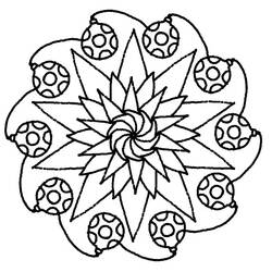 Раскраска: Звёздные мандалы (Мандалы) #117968 - Бесплатные раскраски для печати