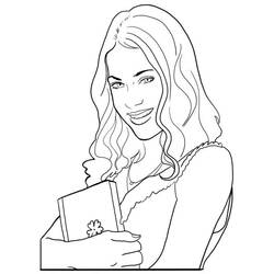 Раскраска: Chica Vampiro (Фильмы и ТВ-шоу) #204473 - Бесплатные раскраски для печати