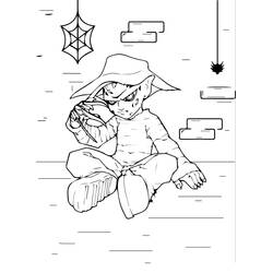 Раскраска: Фредди Крюгер (Фильмы и ТВ-шоу) #202283 - Бесплатные раскраски для печати