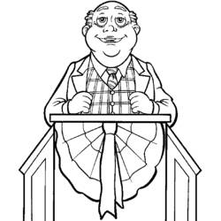 Раскраска: Лентяево (Фильмы и ТВ-шоу) #150778 - Бесплатные раскраски для печати