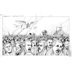 Раскраска: Властелин колец (Фильмы и ТВ-шоу) #69917 - Бесплатные раскраски для печати