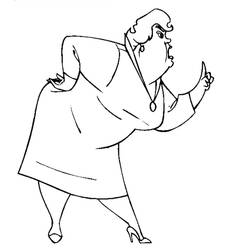 Раскраска: Пеппи Длинныйчулок (Фильмы и ТВ-шоу) #208339 - Бесплатные раскраски для печати