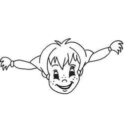 Раскраска: Пеппи Длинныйчулок (Фильмы и ТВ-шоу) #208353 - Бесплатные раскраски для печати