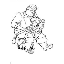 Раскраска: Пеппи Длинныйчулок (Фильмы и ТВ-шоу) #208369 - Бесплатные раскраски для печати