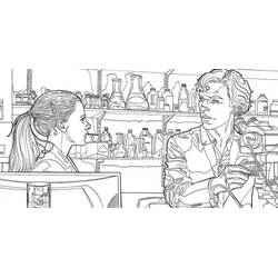 Раскраска: Шерлок (Фильмы и ТВ-шоу) #153352 - Бесплатные раскраски для печати