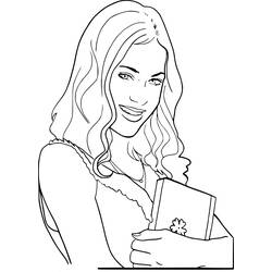 Раскраска: Виолетта (Фильмы и ТВ-шоу) #170453 - Бесплатные раскраски для печати