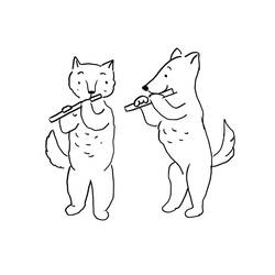 Раскраска: Флейта (Музыка) #173442 - Бесплатные раскраски для печати