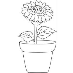 Раскраска: Цветок (Природа и Времена года) #170862 - Бесплатные раскраски для печати