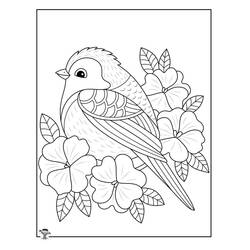 Раскраска: Цветок (Природа и Времена года) #170868 - Бесплатные раскраски для печати