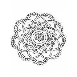 Раскраска: Цветы (Природа и Времена года) #155088 - Бесплатные раскраски для печати