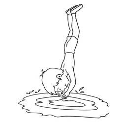 Раскраска: Озеро (Природа и Времена года) #166162 - Бесплатные раскраски для печати