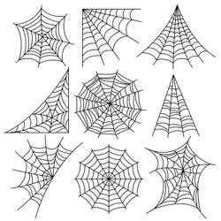 Раскраска: Паутина (Природа и Времена года) #204215 - Бесплатные раскраски для печати