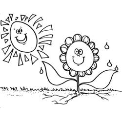 Раскраска: Весенний сезон (Природа и Времена года) #164792 - Бесплатные раскраски для печати