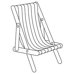 Раскраски: Стул - Бесплатные раскраски для печати