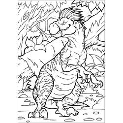 Раскраска: Велоцираптор (Доисторические Животные) #214482 - Бесплатные раскраски для печати