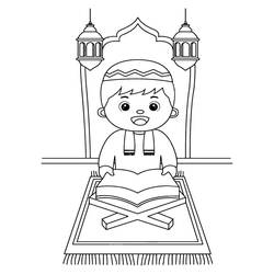 Раскраски: Ислам - Бесплатные раскраски для печати