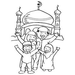 Раскраска: Ислам (Религия и Мифология) #194425 - Бесплатные раскраски для печати