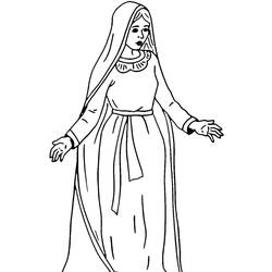 Раскраска: Богоматерь Лурдская (Религия и Мифология) #193958 - Бесплатные раскраски для печати