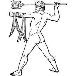 Раскраска: Римская мифология (Религия и Мифология) #110256 - Бесплатные раскраски для печати