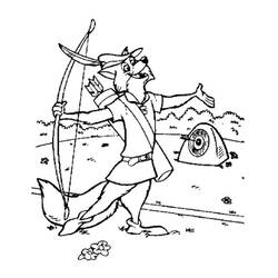 Раскраска: Стрельба из лука (Спорт) #173845 - Бесплатные раскраски для печати