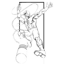 Раскраска: Daredevil (Супергерои и Суперзлодеи) #78206 - Бесплатные раскраски для печати
