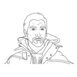 Раскраска: Доктор Стрэндж (Супергерои и Суперзлодеи) #211445 - Бесплатные раскраски для печати