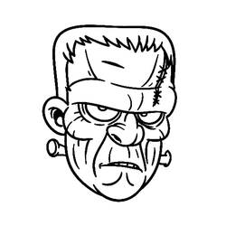 Раскраска: Frankenstein (Супергерои и Суперзлодеи) #198933 - Бесплатные раскраски для печати
