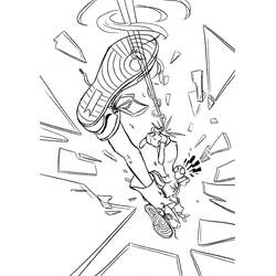 Раскраска: Майлз Моралес (Супергерои и Суперзлодеи) #212077 - Бесплатные раскраски для печати