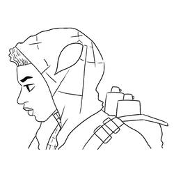 Раскраска: Майлз Моралес (Супергерои и Суперзлодеи) #212110 - Бесплатные раскраски для печати