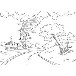 Раскраска: Шторм (Супергерои и Суперзлодеи) #172964 - Бесплатные раскраски для печати