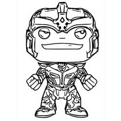 Раскраска: Танос (Супергерои и Суперзлодеи) #206562 - Бесплатные раскраски для печати