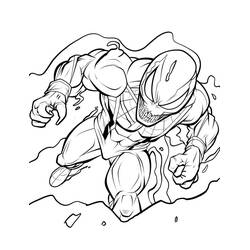 Раскраски: Веном - Бесплатные раскраски для печати