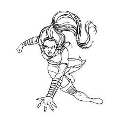 Раскраска: Люди Икс (Супергерои и Суперзлодеи) #74346 - Бесплатные раскраски для печати