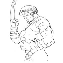 Раскраска: Люди Икс (Супергерои и Суперзлодеи) #74410 - Бесплатные раскраски для печати