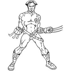 Раскраска: Люди Икс (Супергерои и Суперзлодеи) #74422 - Бесплатные раскраски для печати