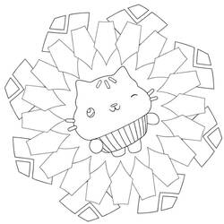 Раскраска: Кукольный домик Гэбби (Игрушки и Игры) #181019 - Бесплатные раскраски для печати