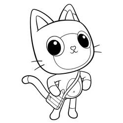 Раскраска: Кукольный домик Гэбби (Игрушки и Игры) #181040 - Бесплатные раскраски для печати