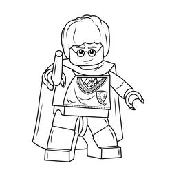 Раскраска: Lego Harry Potter (Игрушки и Игры) #200404 - Бесплатные раскраски для печати