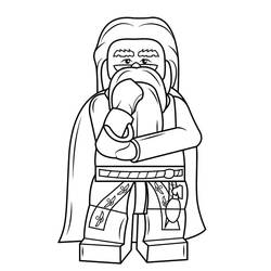 Раскраска: Lego Harry Potter (Игрушки и Игры) #200406 - Бесплатные раскраски для печати