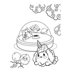 Раскраска: Pikmi Pops (Игрушки и Игры) #197444 - Бесплатные раскраски для печати