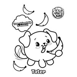 Раскраска: Pikmi Pops (Игрушки и Игры) #197461 - Бесплатные раскраски для печати