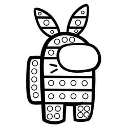 Раскраска: Pop It (Игрушки и Игры) #200820 - Бесплатные раскраски для печати