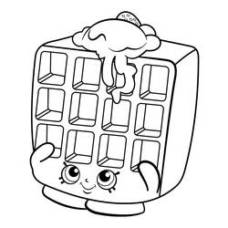 Раскраска: Shopkins (Игрушки и Игры) #195798 - Бесплатные раскраски для печати