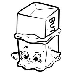 Раскраска: Shopkins (Игрушки и Игры) #195803 - Бесплатные раскраски для печати